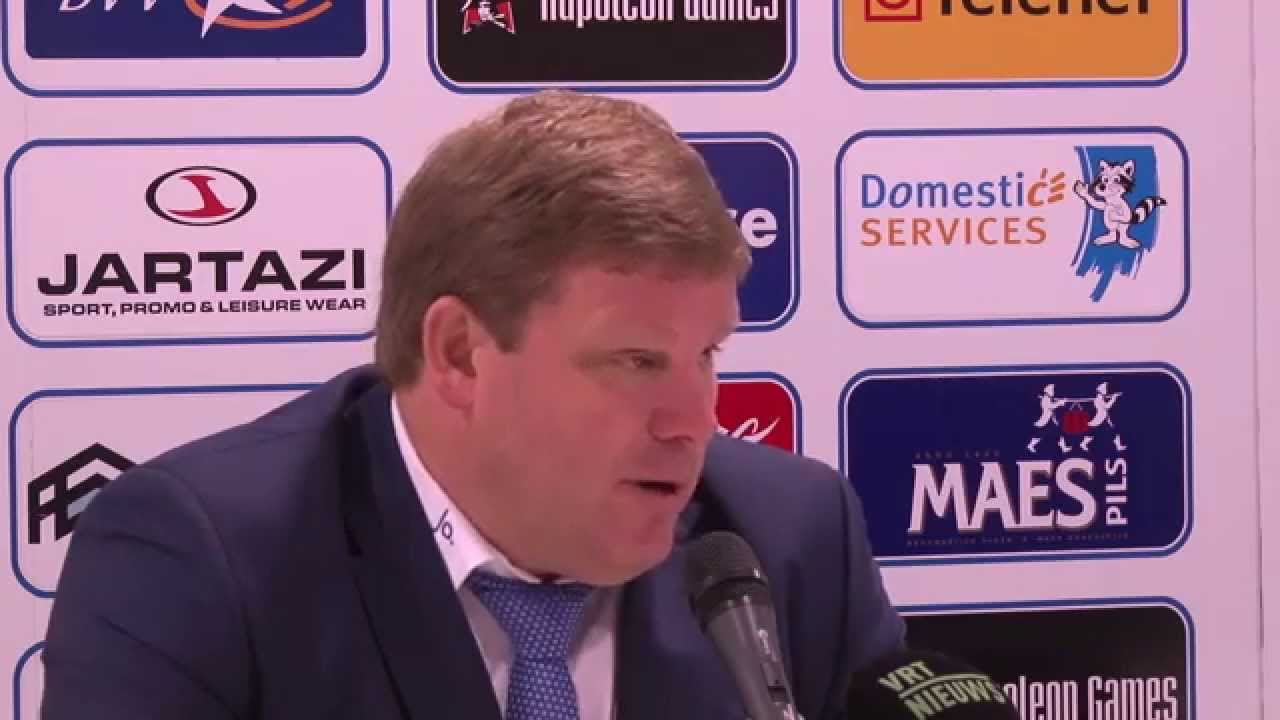 Persconferentie na KAA Gent - KV Oostende