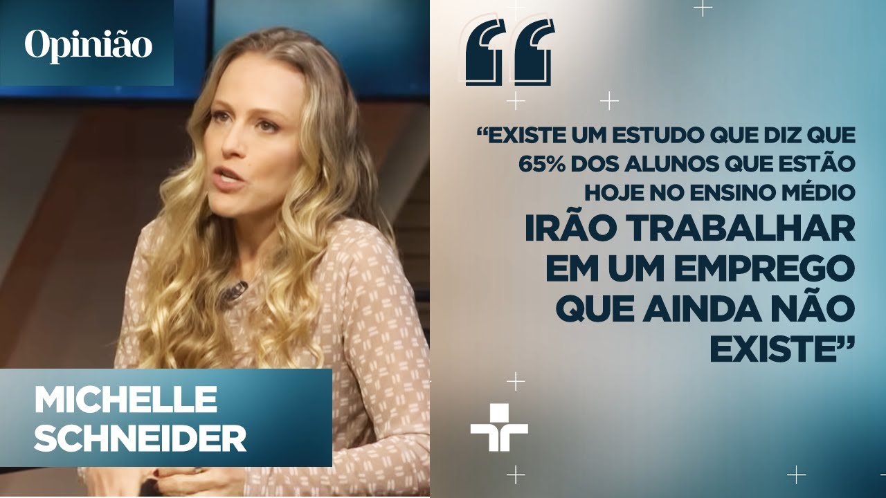 Opinião 65 dos alunos que estão no Ensino Médio irão trabalhar em um emprego que ainda não existe