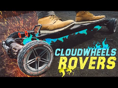 New! All Terrain Cloudwheels Rovers on Exway Atlas 4WD | Real World TEST | Any Good? Honest Review