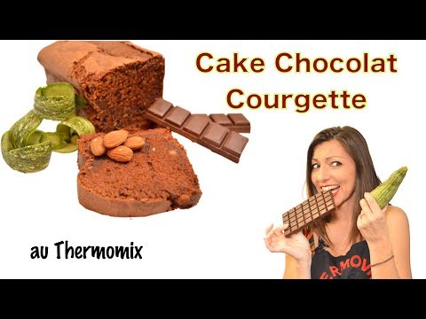 CAKE CHOCOLAT COURGETTE, recette au Thermomix.