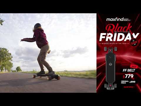 Maxfind Electric Skateboard Black Friday Sale - Unbeatable Deals Await!