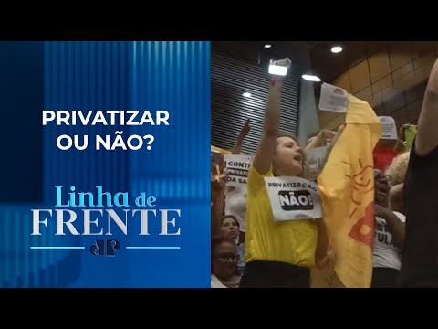 Audiência da Sabesp tem confusão em São Paulo | LINHA DE FRENTE