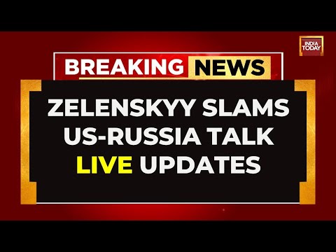 LIVE: Zelenskyy Slams US-Russia Talks After Heated Exchange With Trump, Calls Putin 'Terrorist'