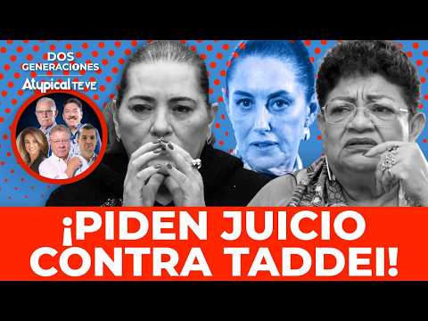 ¡TADDEI A JUICIO! La denuncian penalmente tras renunciar al INE y aparecen más pruebas en su contra