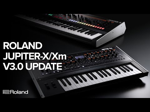 Roland JUPITER-X/JUPITER-Xm v3.0 Firmware Update | JUPITER-X Model & Features