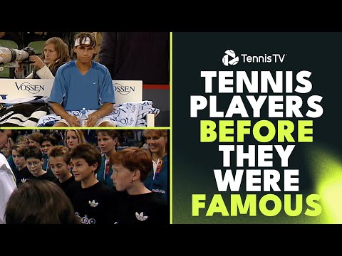 ATP Tennis Players Before They Were Famous... 👶