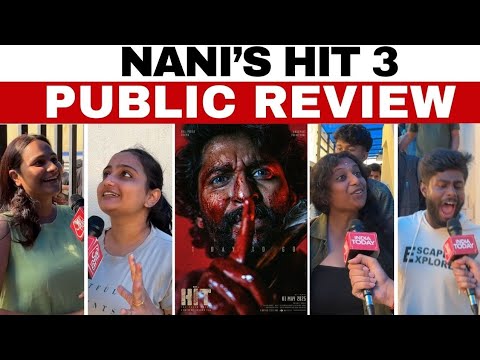 HIT 3 Movie Public Reaction & Review | Nani | Srinidhi Shetty | Sailesh Kolanu
