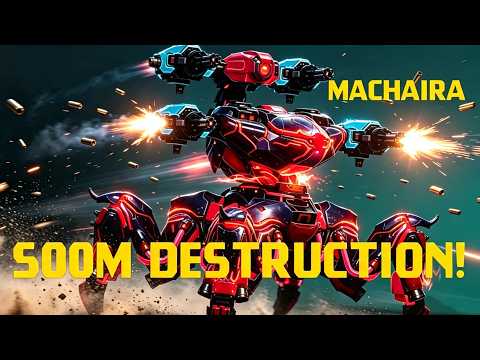 I TESTED FANG + 4 MACHAIRA AT 500M… 💀 INSANE DAMAGE! | War Robots