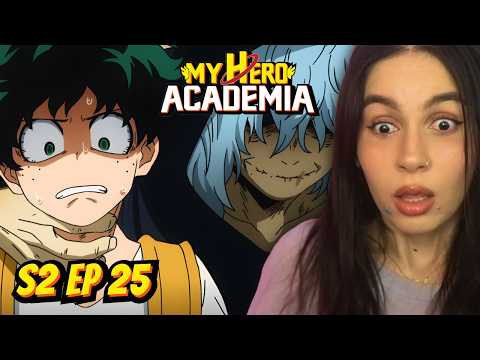 TERRIFYING!! 😱 │MY HERO ACADEMIA Season 2 Episode 25 REACTION