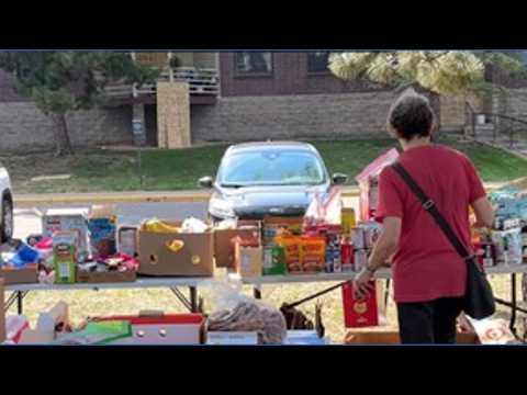 Community supports people displaced by fire