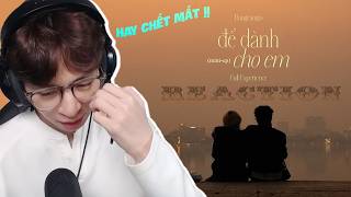 Dangrangto - để dành cho em Mini-EP | ViruSs Reaction