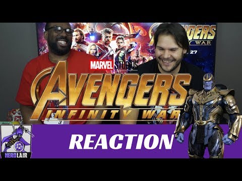 Avengers Infinity War Trailer REACTION