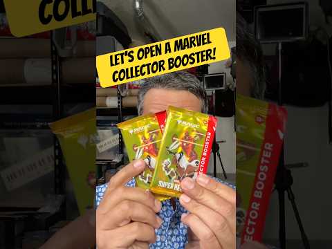 Let’s rip open a #Marvel Collector Booster and see what we get! #mtg #magic #tcg  #cards #comics