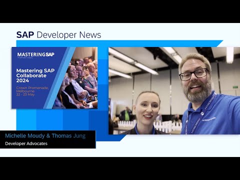 SAP Developer News CW21