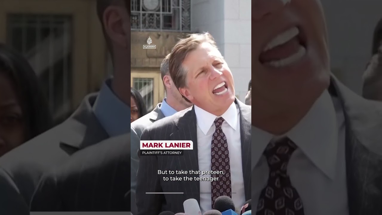 US jury finds Meta, Google, liable in social media addiction trial | AJ shorts