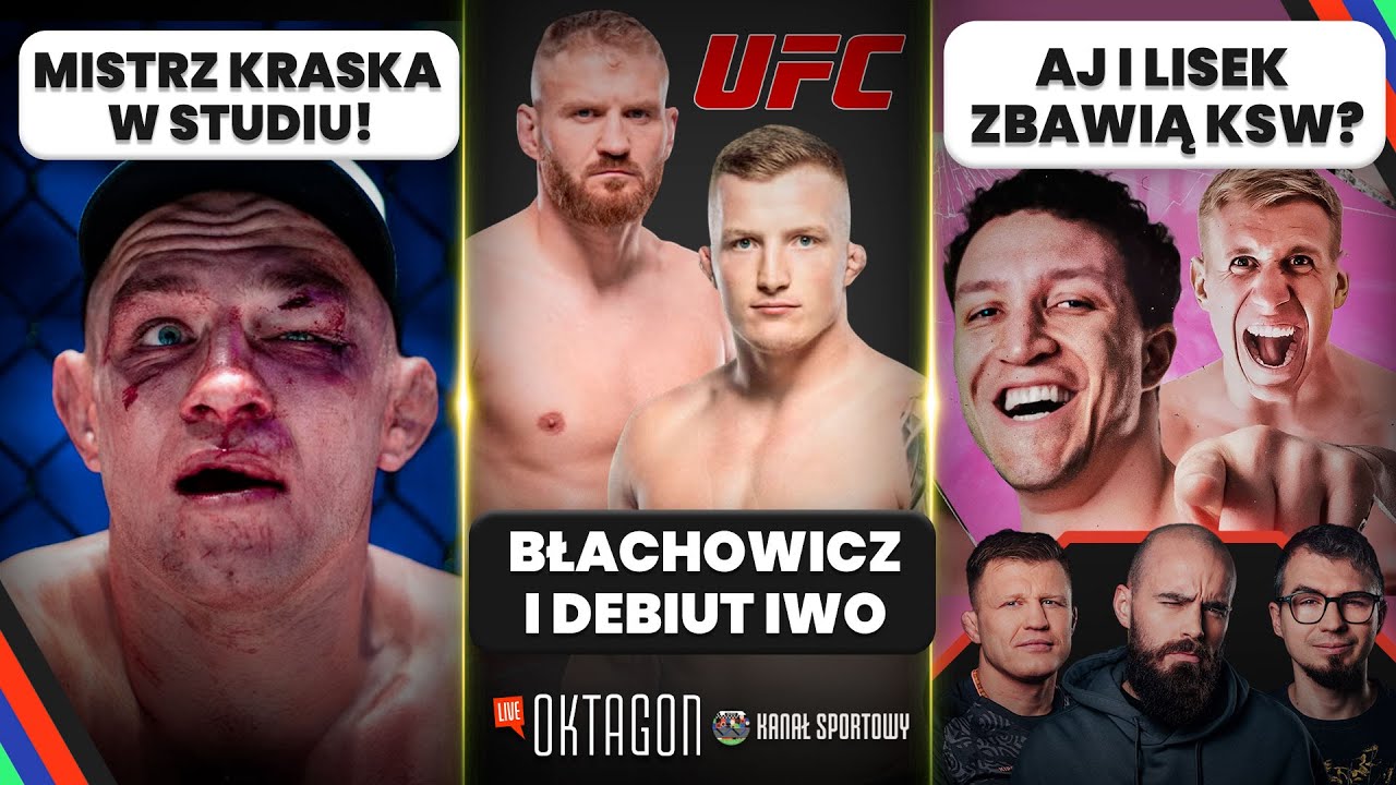 Oktagon live - maciej turski i goście o najważniejszych wydarzeniach w mma