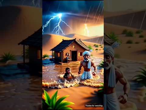 The Farmer and the Monkey’s House 🏠🐒 | Hindi Animation | Whispering Woods | Heart TouchingMoralStory