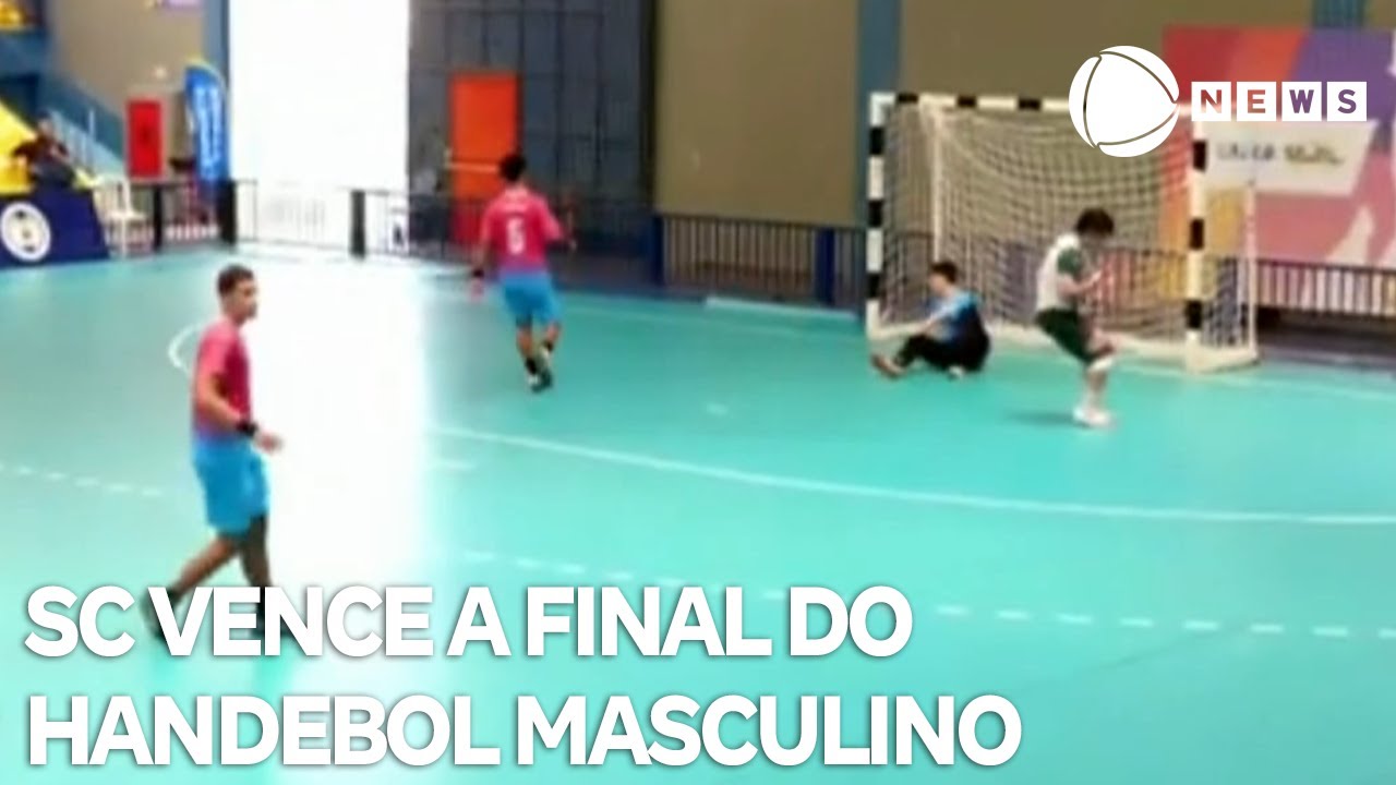 Jogos da Juventude Santa Catarina vence a final do handebol masculino