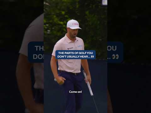 Everything you *don't* hear on a PGA Tour broadcast 👂