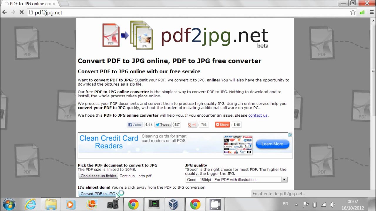 Convert PDF To JPG With Pdf2Jpg YouTube
