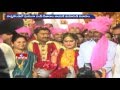 KCR attends MP Sitaram Naik son's marriage