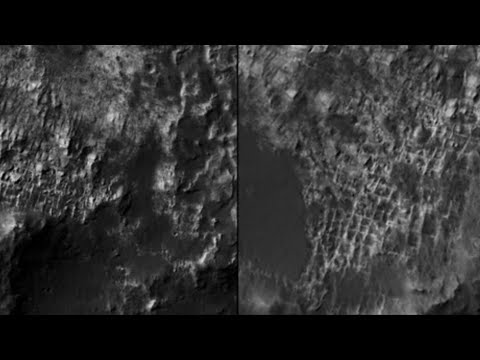 Atlantic Chaos Mars reconnaissance Orbiter 2010 ancient Ruins or is this Natural