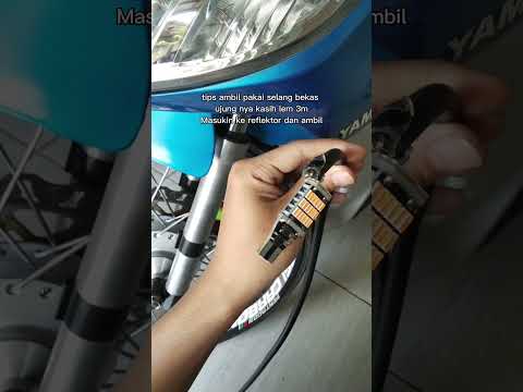 SEIN DAJJAL MUDAH LEPAS KENDOR, TIPS & TRIK #shortvideo #led #tutorial #lampusein #mio #susan #fypシ