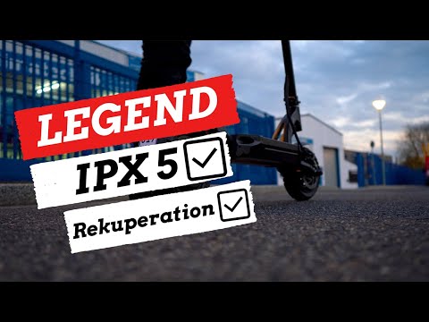 IO Hawk STATEMENT ZU IPX5 / REKUPERATION beim eScooter Legend