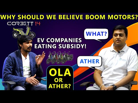 Boom Motors CEO Interview - Corbett 14 Electric Scooter | Boom vs Ola vs Ather