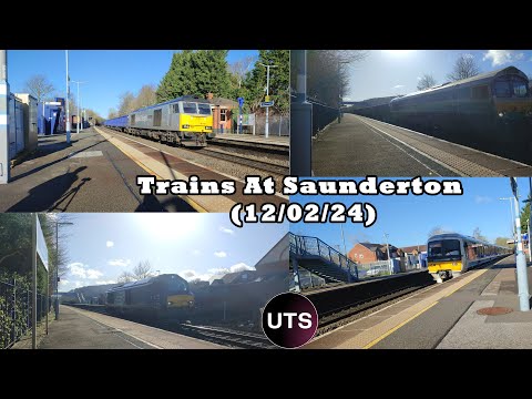 Trains, Clag & Tones At Saunderton (12/02/24)