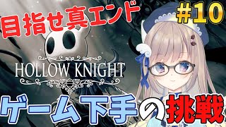 【初見プレイ】真エンド目指すため奮闘中！10回目の挑戦もちろん6時間縛りでいきますっ👀【#hollowknight 】