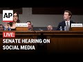 LIVE: Mark Zuckerberg, Big Tech CEOs appear at Senate hearing on online child safety
