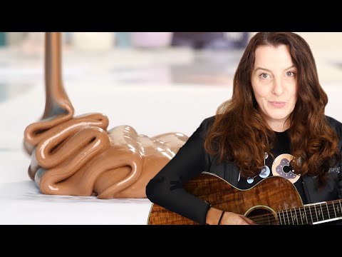 World's First Chocolate Picasso Guitar Sculpture | How To Cook That Ann Reardon