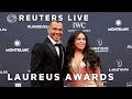 LIVE: Nominees and guests arrive at the 24th Laureus World Sports Awards