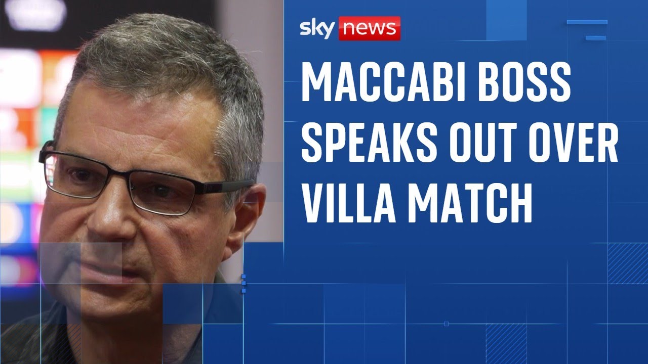 Maccabi boss hits out at 'blatant falsehoods' peddled about their fans