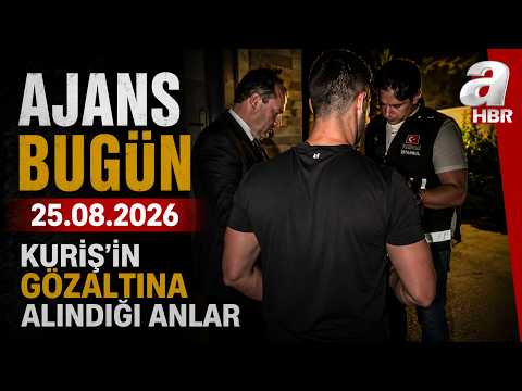 Alihan Kuriş'in Gözaltına Alındığı Anlar! - Ajans Bugün | A Haber