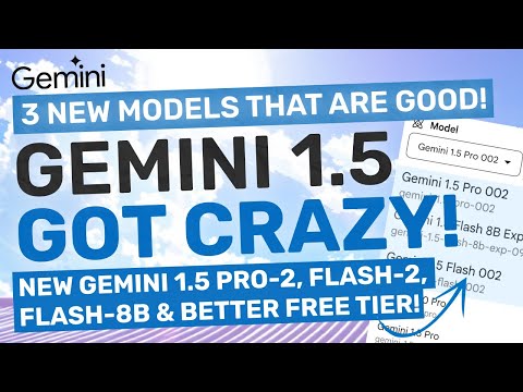 Gemini 1.5 Pro-2 + Flash-2 + Flash-8B : These NEW Gemini Models ARE REALLY GOOD! (Fully Tested)