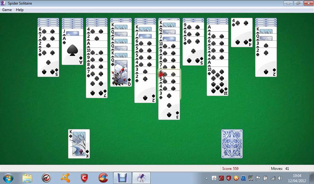 How to play spider solitaire - YouTube