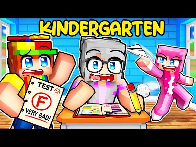 Sending DAISY'S MOM Back To KINDERGARTEN In Minecraft!