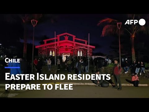 Residents of Easter Island prepare to evacuate after tsunami warning | AFP
