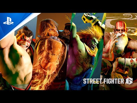 Street Fighter 6 - World Tour, Fighting Ground, Battle Hub Game Mode Trailer | PS5 & PS4 Games