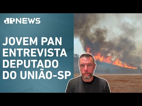 Marangoni: “É preciso parabenizar Tarcísio de Freitas pela presteza em combater incêndios em SP”