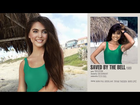 kelly kapowski "saved by the bell" makeup hair & outfits!