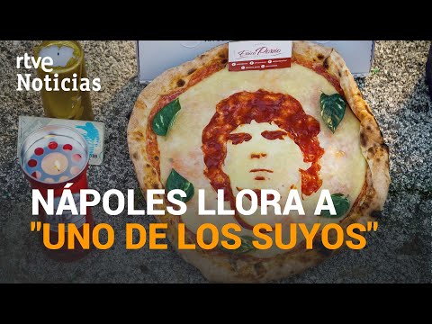 El estadio del NÁPOLES se llamará «Diego Armando MARADONA» | RTVE Noticias