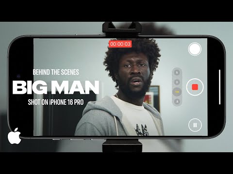 Shot on iPhone 16 Pro | Big Man – Behind The Scenes | Apple