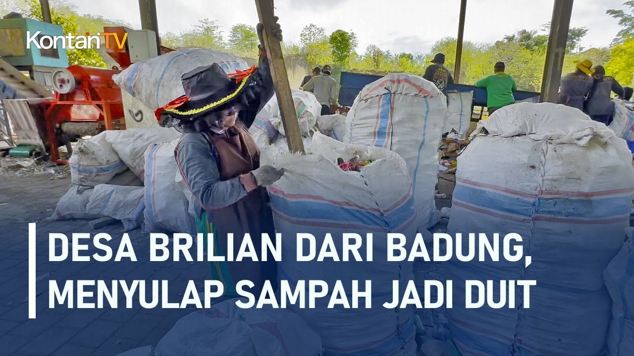 Desa Brilian Dari Badung Meyulap Sampah Jadi Duit