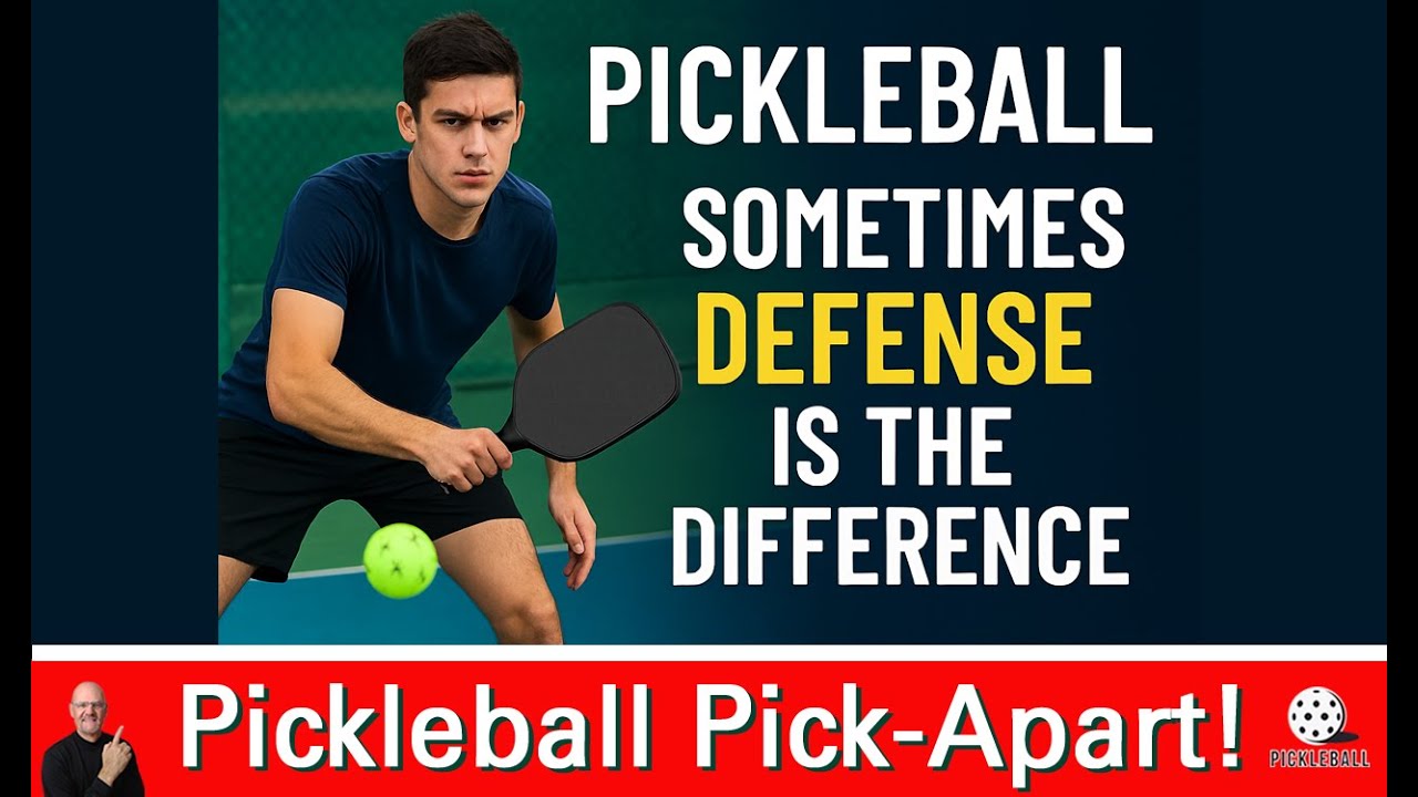 Pickleball! The Underrated Game-Changer...DEFENSE!