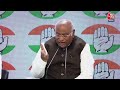 Mallikarjun Kharge का बड़ा बयान, कहा देश में अभी तक संविधान को BJP ने स्वीकार नहीं किया | Aaj Tak  - 27:38 min - News - Video