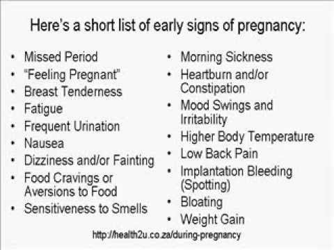 The Earliest Signs Of Being Pregnant 58