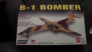 Lindberg 1:144 scale B-1 Bomber Jet Plane Model Kit 